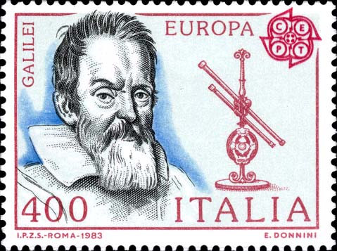 Il cannocchiale di Galileo - Filatelia e Storia